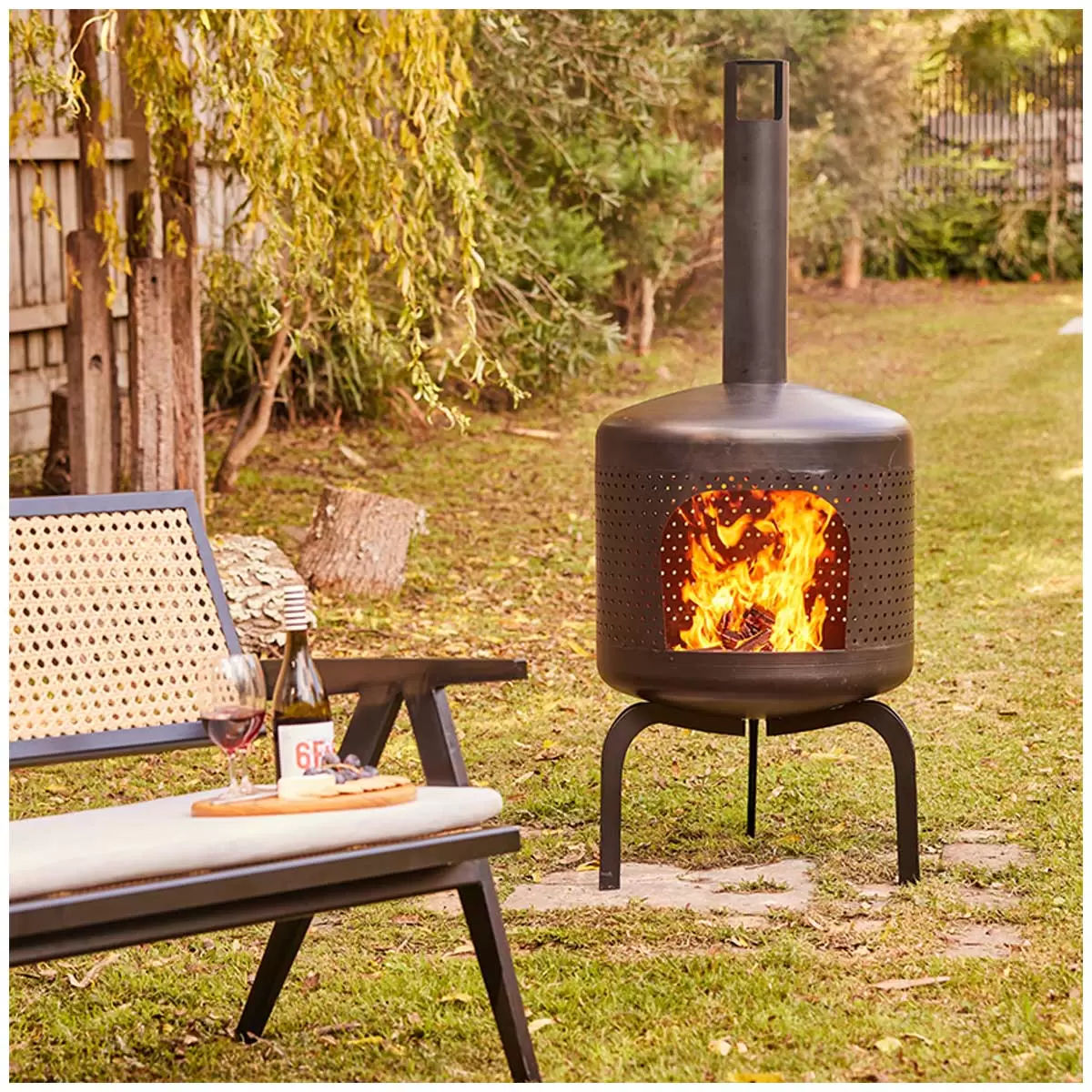 Forge chimenea