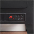 Infrared electric fireplace stove heater