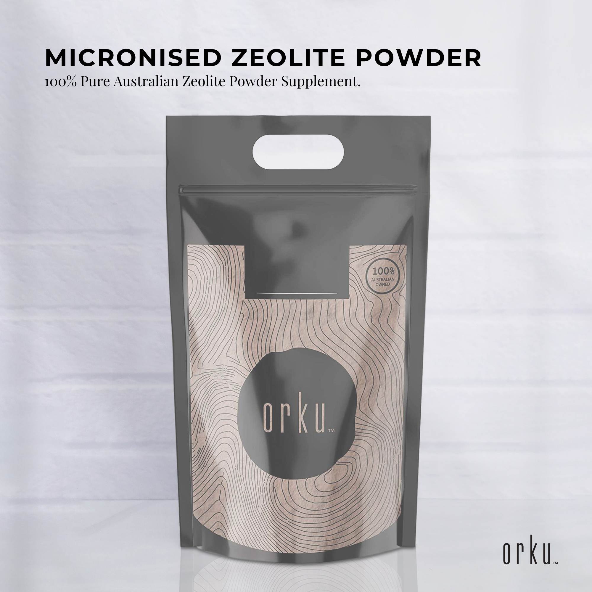 5Kg Pure Micronised Zeolite Powder Mineral - Micronized Volcamin Clinoptilolite