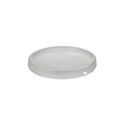 Kitchee Bulk 10x 2L Plastic Buckets + Lids - Empty White With Handle Small Pail