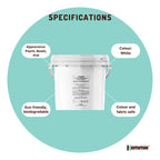 5Kg Sodium Percarbonate Tub - Eco Laundry Cleaner Brew Sanitiser Oxygen Bleach