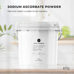 Orku 5Kg Sodium Ascorbate Tub - High Purity Soluble Crystalline Powder