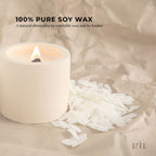 1Kg Golden 464 Soy Wax Flakes - 100% Pure Natural DIY Candle Melts Chips