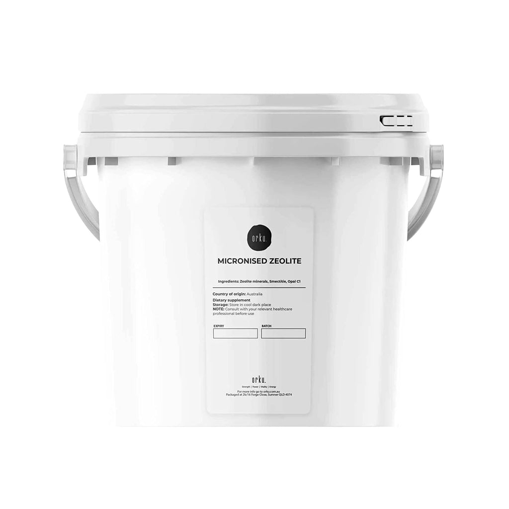 3kg Pure Micronised Zeolite Powder Mineral Tub - Micronized Volcamin