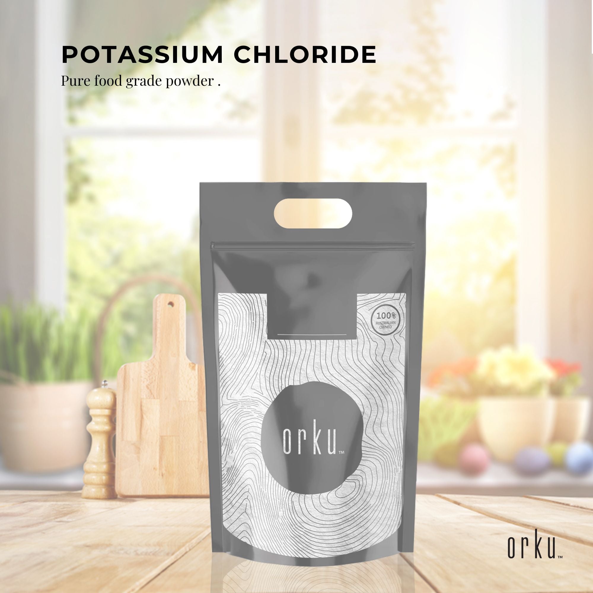 Bulk 20Kg Potassium Chloride Powder Tub - Pure KCL E508 Food Grade Replacer