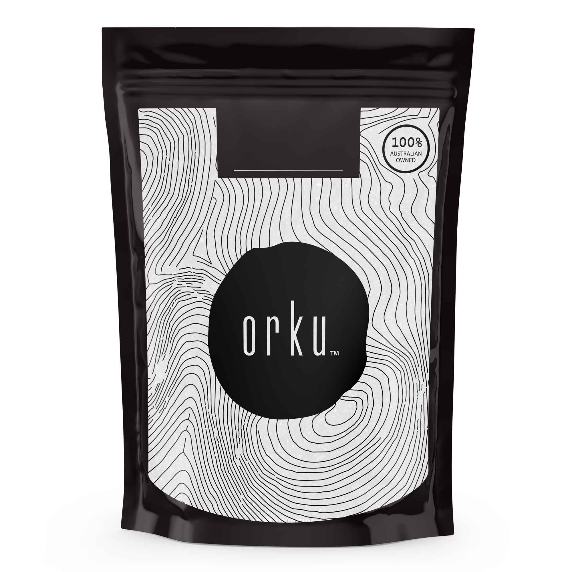 Orku 1Kg Vitamin C Powder Pure L-Ascorbic Acid - USP Grade Non-GMO
