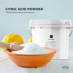 5Kg Citric Acid Powder Tub - Food Grade Anhydrous GMO Preservative Free c6h807