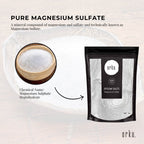 Orku 1Kg Epsom Salt - Magnesium Sulphate Bath Salts Skin Body