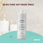Kemmie 1L DMSO Liquid 99.9% Pure -  USP Grade Dimethyl Sulfoxide Solvent