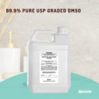 Kemmie 5L DMSO Liquid 99.9% Pure -  USP Grade Dimethyl Sulfoxide Solvent Bulk