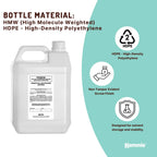 Kemmie 5L DMSO Liquid 99.9% Pure -  USP Grade Dimethyl Sulfoxide Solvent Bulk
