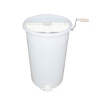 2 Frame Honey Extractor Plastic Two Manual Spinner Crank Honey Bee Beekeeping