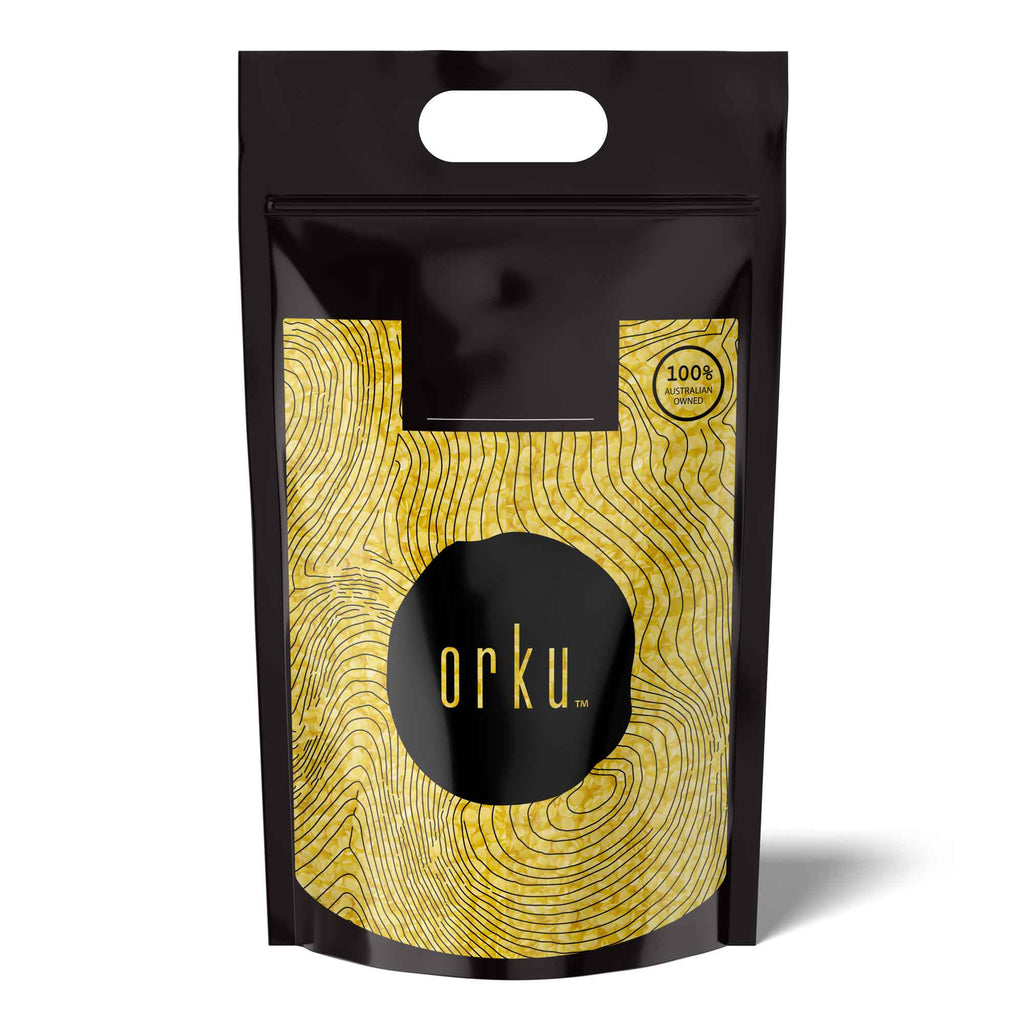 10kg Orku Organic Beeswax Pellets Yellow - Cosmetic Grade Quality Pure Bees Wax