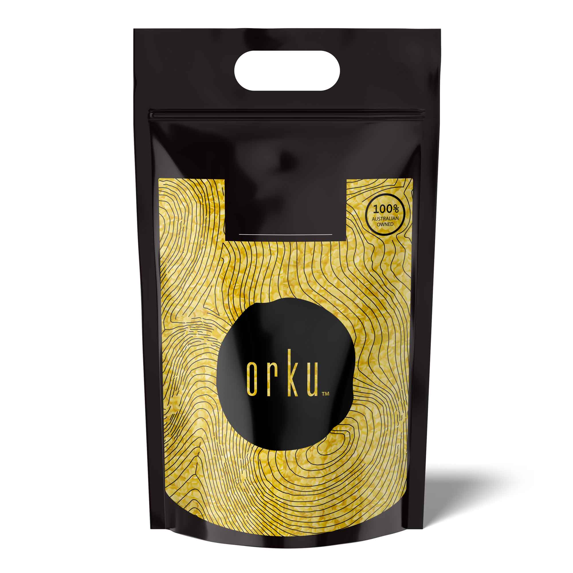 10kg Orku Organic Beeswax Pellets Yellow - Cosmetic Grade Quality Pure Bees Wax