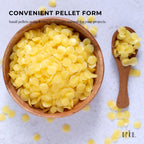 10kg Orku Organic Beeswax Pellets Yellow - Cosmetic Grade Quality Pure Bees Wax
