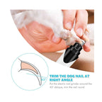 Pet Nail Grinder Dog Cat Electric Trimmer Rechargeable Clipper Claw Filer N8