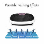 Pink Mini Vibration Platform - Magnet Therapy Vibrating Machine Exercise Plate
