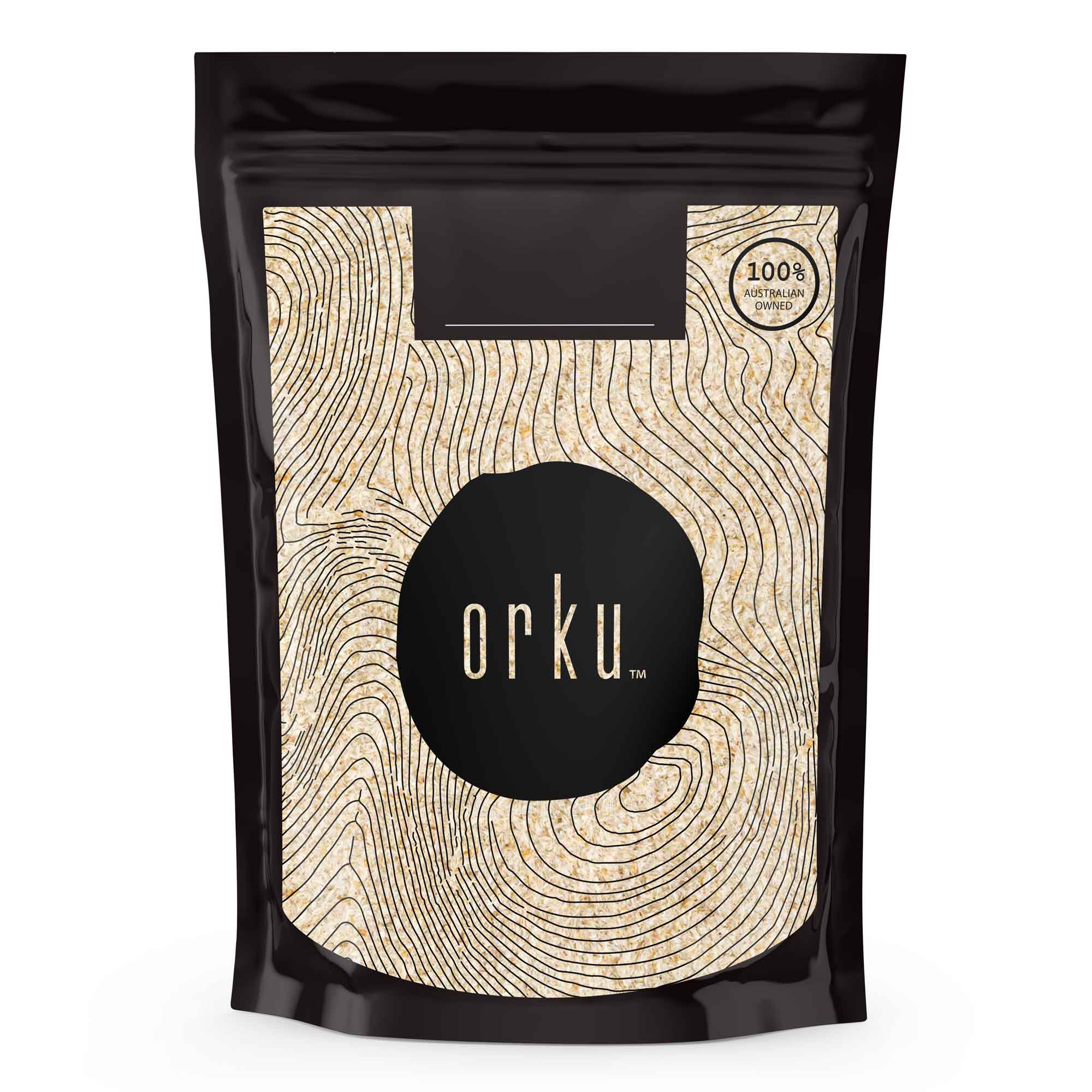 100g Organic Psyllium Husk - Bag Isabgol Ispaghula Natural Fibre Source