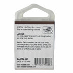 Klasse 80/90 Leather Sewing Machine Needles Assorted Sizes 6 Pack Chisel Point