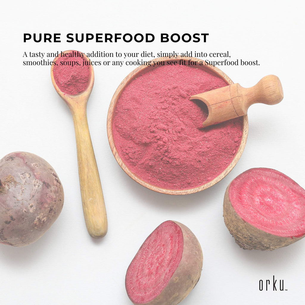 100g Organic Beetroot Powder Superfood Beet Root Supplement Beta Vulgaris
