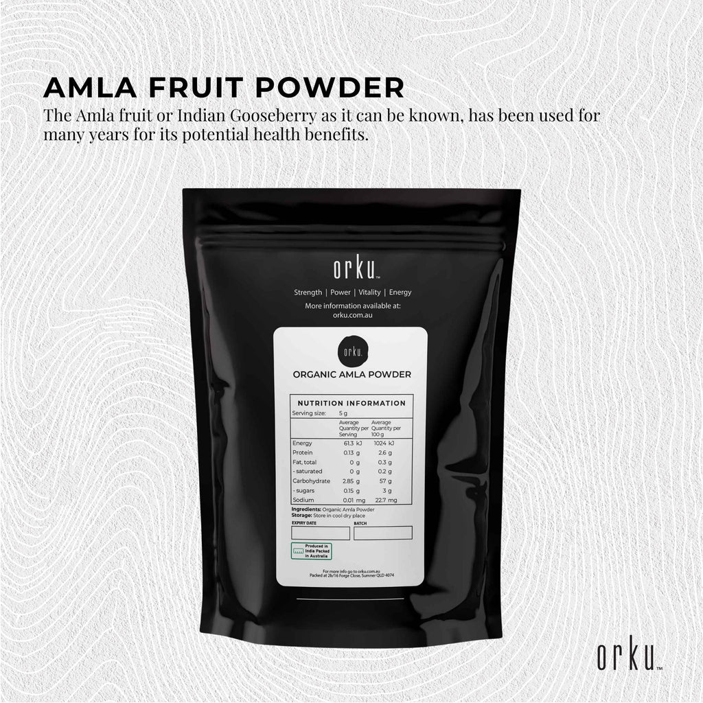 1Kg Organic Amla Powder Indian Gooseberry Emblica Officinalis Fruit Supplement