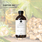 Orku 1L Organic Castor Oil - Hexane Free Cold Pressed