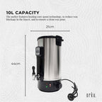 10L Orku Candle Wax Heater With Tap And Accessories - Candle Making Melter Pot