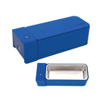 600ml Ultrasonic Jewellery Cleaner Mini Blue - Portable Personal Sonic Bath