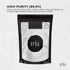 Orku 100g Creatine Monohydrate Powder – 200 Mesh Micronised | 99.9% Purity