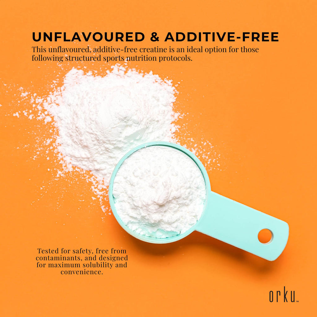 Orku 10Kg Creatine Monohydrate Powder – 200 Mesh Micronised | 99.9% Purity