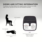 Orku Foot Spa Automatic Water Heating Massager - Electric Pedicure Bath