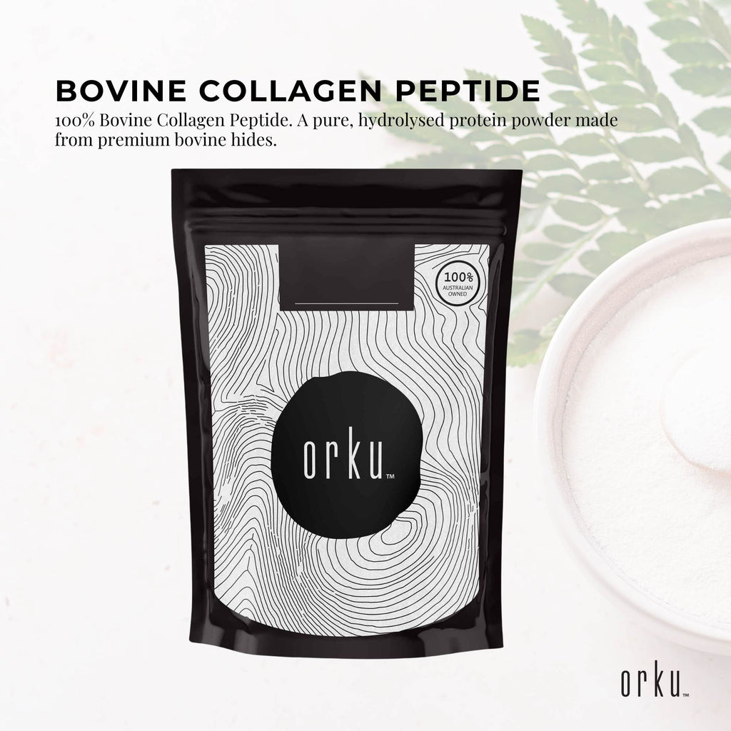 1Kg Collagen Powder - Bovine Hydrolysate Protein Peptide Supplement Unflavoured