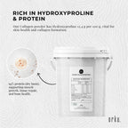 600g Collagen Powder Bucket - Bovine Protein Peptide Supplement Unflavoured