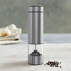 Electric Salt and Pepper Grinder - One Press Battery Operated Shaker Mill