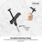 1x Kitchee Coconut Opener - Stainless Steel Hole Punch Kitchen Tool