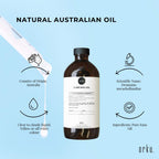 Orku 1L Pure Emu Oil - Natural Undiluted Australian Dromaius Novaehollandiae