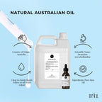 Orku 5L Pure Emu Oil + Bonus 25ml Bottle - Australian Dromaius Novaehollandiae