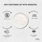 Orku 20Kg Myo Inositol Powder - USP Grade High Purity Unflavoured