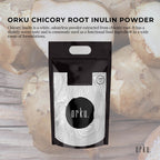 Orku 20Kg Chicory Root Inulin Powder - Unflavoured Food Ingredient