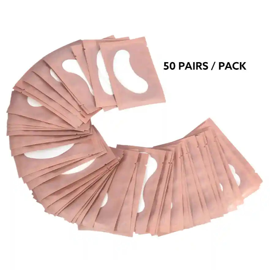 Miosh Eyelash Extensions Eye Pads - 50 Pairs Per Pack