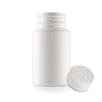 Kitchee 100x Tablet Bottles 90ml + 38mm TamperTel Child Resistant Cap - Round