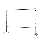 120â€ Portable Movie Projector Screen - Outdoor Indoor 16:9 4K Tripod Stand Case