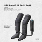 Orku Air Compression Leg Knee Foot Massager with Heat – Relaxation and Recovery