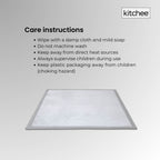 Kitchee Kids Foam Floor Play Mat 150x200cm – Padded Thick Soft Tatami Style Grey