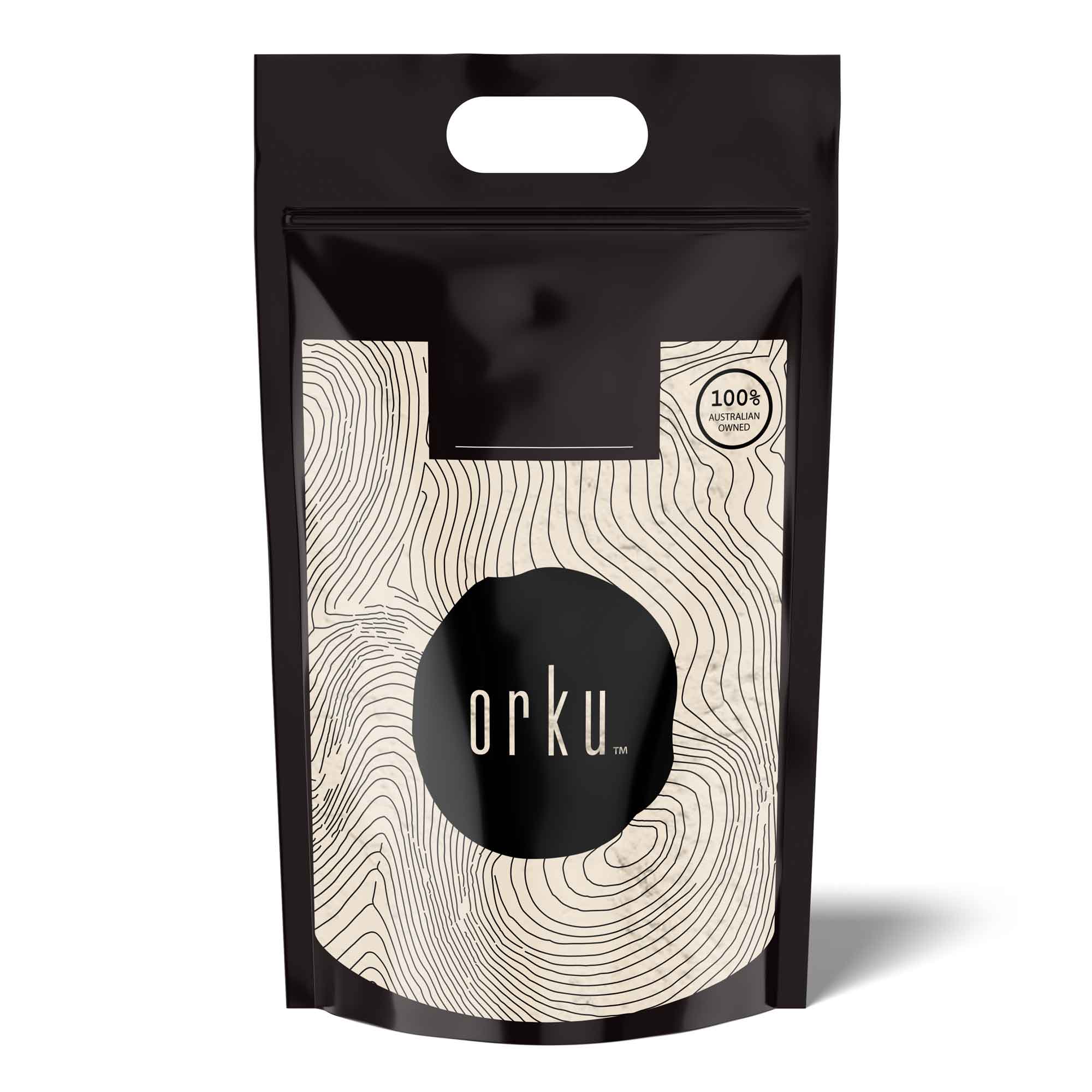 Orku 5Kg Xanthan Gum Thickener Pure Fine Powder 200 Mesh FCC E415 Food Additive