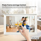 Kitchee Digital Calendar Smart Family Planner - 39.5cm Touchscreen Display White