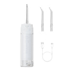 Orku Mini Water Flosser Rechargeable Portable Extendable Travel Oral Irrigator White