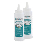 Diaguru 5x 250ml Ultrasound Sonogram Gel - Conductive Transmission ECG Doppler
