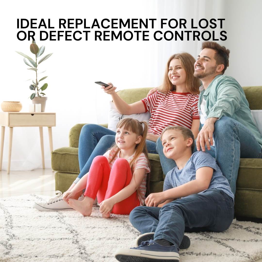 Tooleroo SMART TV Remote Control Compatible with PANASONIC DAEWOO HAIER & More