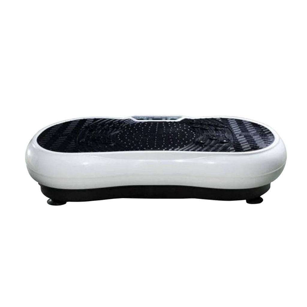 Social Hike White Vibration Machine Platform - Exercise Plate Whole Body Workout
